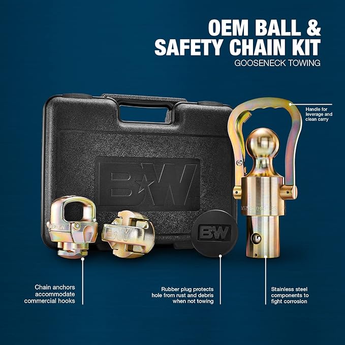OEM Ball & Safety Chain Kit Ford/GM/Nissan Avalanche Motorsports